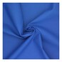 Brilliant Blue Cotton Homespun Fabric by the Metre image number 1