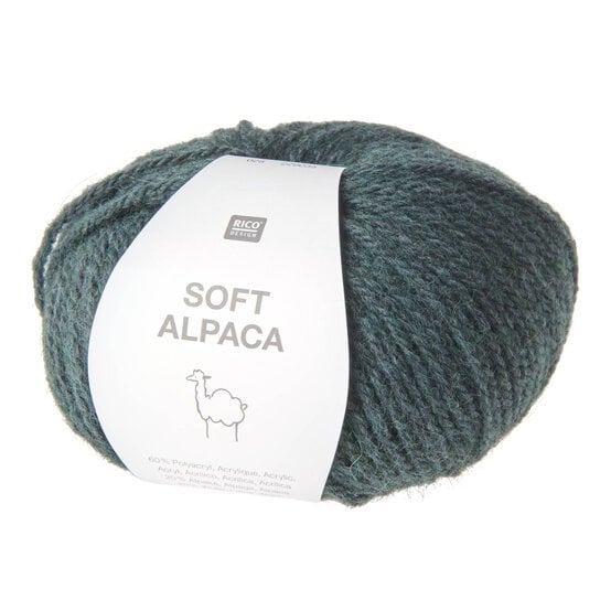 Rico Teal Soft Alpaca DK 50g  image number 1