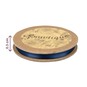 Navy Blue Double-Faced Satin Ribbon 3mm x 5m image number 4