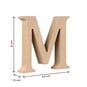 MDF Wooden Letter M 8cm image number 4