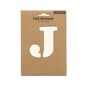 Extra Large Silver Foil Letter J Balloon image number 3