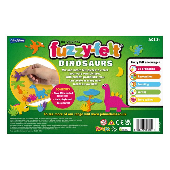 Fuzzy-Felt Dinosaur Drawer Set image number 4