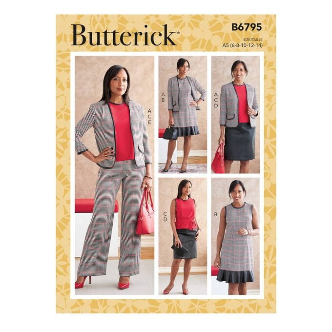Butterick Women’s Separates Sewing Pattern B6795 (16-24) image number 1
