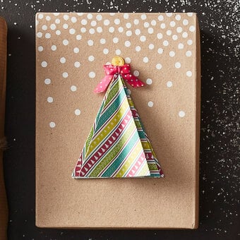 How to Make a Christmas Origami Gift Box
