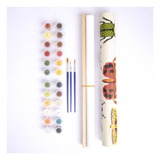 RHS Bugs Paint by Numbers Wall Hanging Kit image number 2