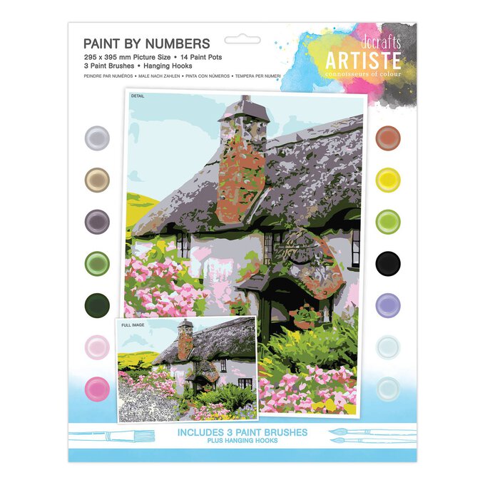 Artiste Cottage Core Paint by Numbers image number 1