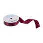 Trimits Burgundy Double-Faced Satin Ribbon by the Metre 25mm image number 1