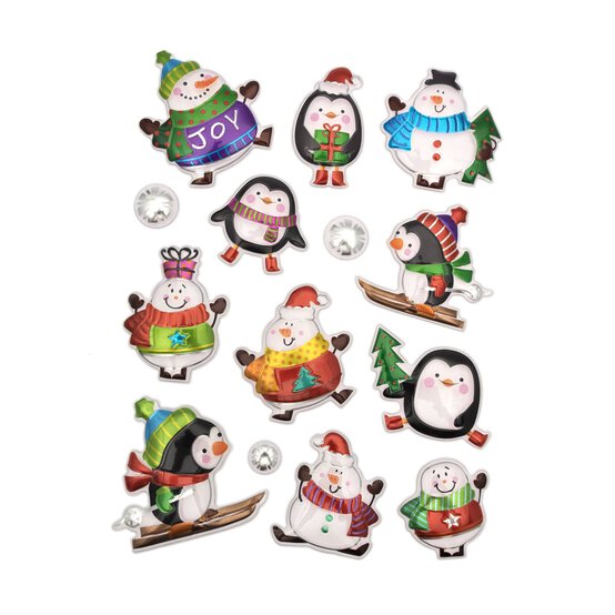 Snowman Pop-Up Stickers image number 1