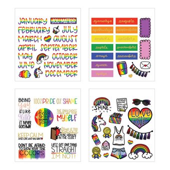 Paper House Love is Love Sticker Book