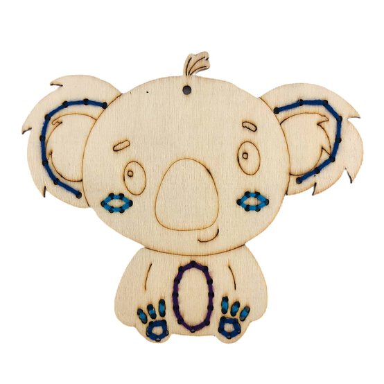 Koala Wooden Threading Kit image number 1