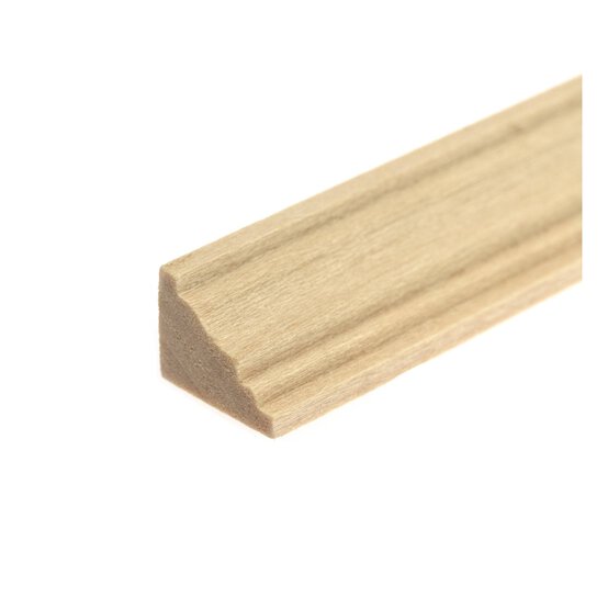 Doll&rsquo;s House Unpainted Light Wood Cornice 6 Pack image number 1
