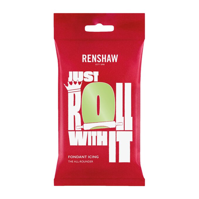 Renshaw Ready To Roll Pastel Green Icing 250g