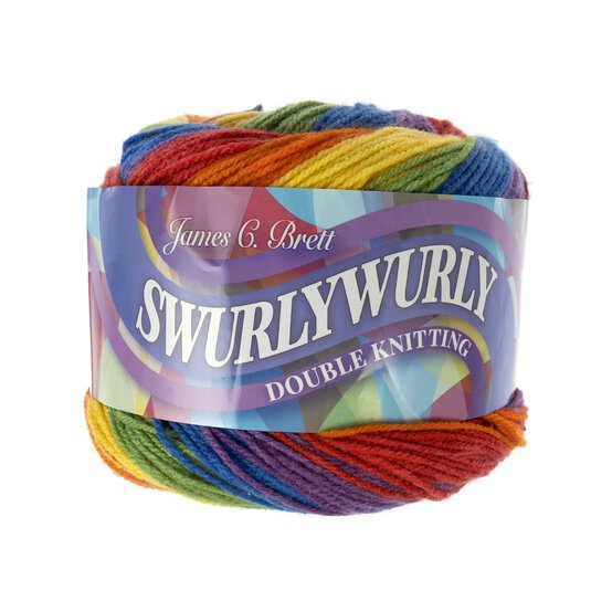 James C Brett Carnival Swurlywurly DK Yarn 200g image number 1