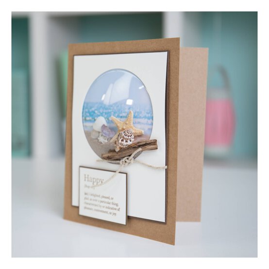 Sizzix Circle Shaker Domes 3.5 Inches 4 Pack image number 4