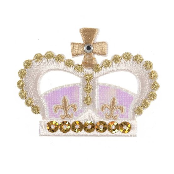 Trimits Crown Iron-On Patch image number 1