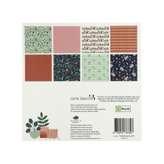 Me to You 6 x 6 Inches Paper Pack 32 Sheets image number 6