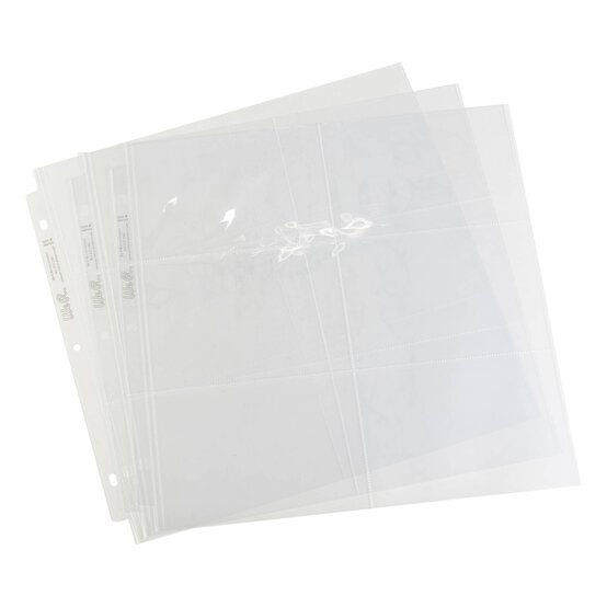 We R Makers 6-Pocket Post Page Protectors 12 x 12 Inches 10 Pack image number 2