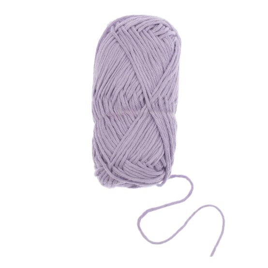 Knitcraft Lilac Tiny Cotton Friends Yarn 25g image number 3