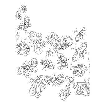 Kaleidoscope Butterflies and More Etch Art Kit image number 3