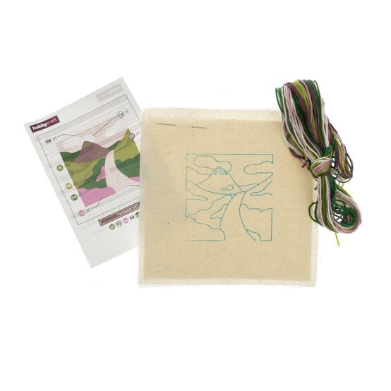 Mini Heathland Embroidery Kit image number 3