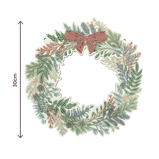 Diamond Painting Wreath Kit image number 6