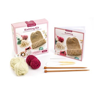 CraftMaker Knitting Kit Gift Box