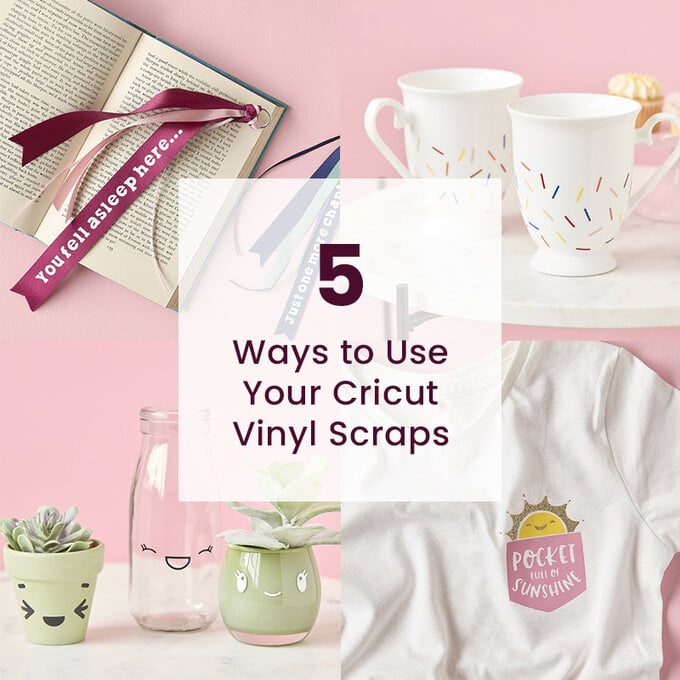 5 Ways to Use Your Cricut Vinyl Scraps image number 1