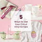 5 Ways to Use Your Cricut Vinyl Scraps image number 1