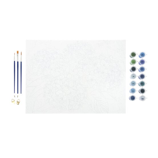 Hydrangeas Paint by Numbers image number 3