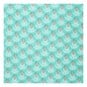 Rise and Shine Floral Turquoise Cotton Fabric by the Metre image number 2