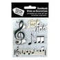 Express Yourself Musical Note Card Toppers 5 Pieces image number 1