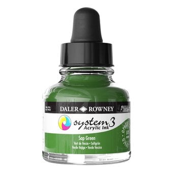 Daler-Rowney System3 Sap Green Acrylic Ink 29.5ml