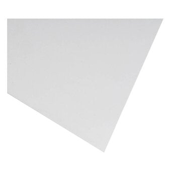 White Foam Sheet 45cm x 30cm