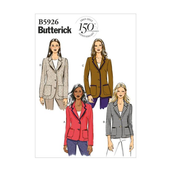 Simplicity Women’s Jacket Sewing Pattern B5926 (8-16) image number 1