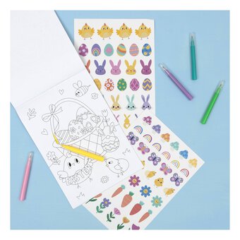 Colour and Sticker Easter Activity Book