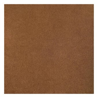 Brown Poly Spandex Suede Fabric by the Metre image number 2