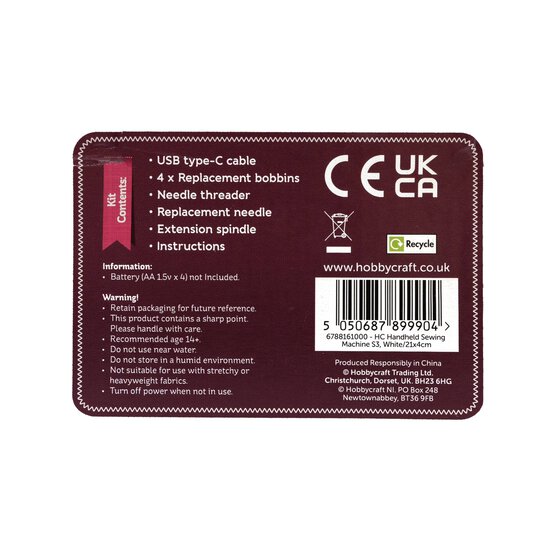 Handheld Sewing Machine image number 4