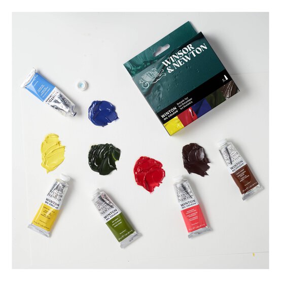Winsor & Newton Winton Botanic Oil Colours Set 37ml 5 Pack image number 2