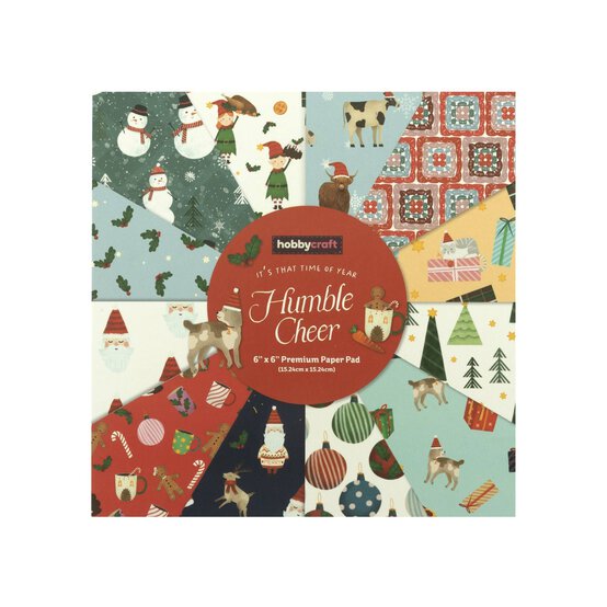 Humble Cheer 6 x 6 Inches Paper Pad 24 Sheets image number 6