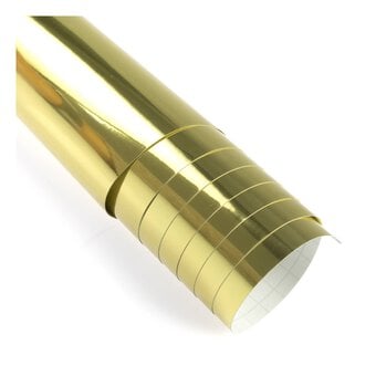 Metallic Gold Glossy Permanent Vinyl 12 x 48 Inches image number 4