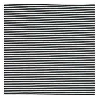 Black Stripe Polycotton Fabric by the Metre