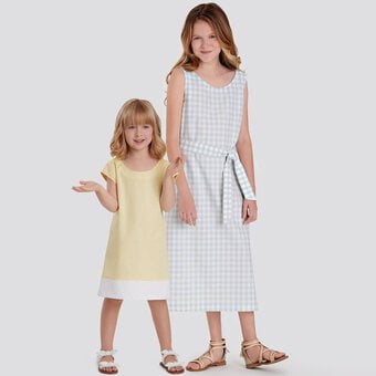 Simplicity Kids’ Dress Sewing Pattern S9120 (3-6) image number 3