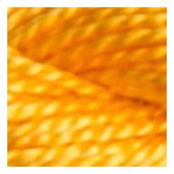DMC Yellow Pearl Cotton Thread Size 5 25m (742)