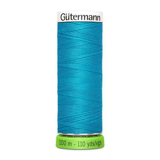 Gutermann Turquoise Sew All Recycled rPET Thread 100m (736) image number 1