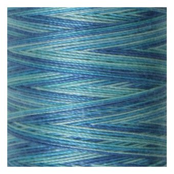 Gutermann Blue Green Sulky Cotton Thread 30 Weight 300m (4016)