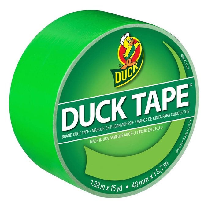 Green Duck Tape 4.8cm x 13.7m image number 1