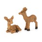 Christmas Deer Resin Decorations 4 Pack image number 3