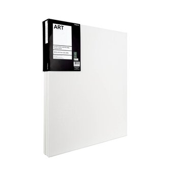 Stretched Canvas 55.9cm x 45.7cm 3 Pack
