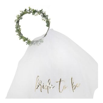 Ginger Ray Bridal Crown with Veil