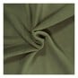 Khaki Stretch Fleece Fabric by the Metre image number 1